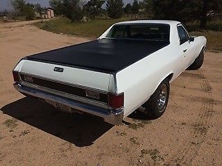 1970 White Chevrolet El Camino Standard Cab Pickup