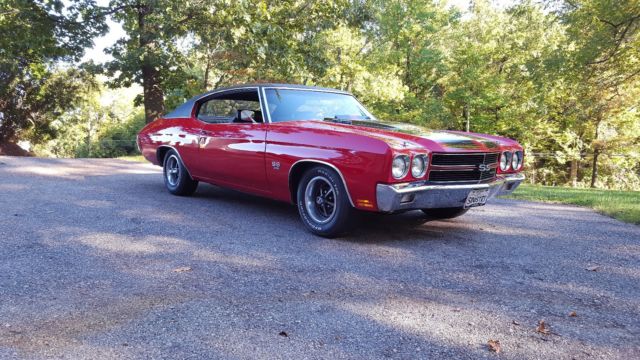 1970 Cranberry Chevrolet Chevelle Coupe