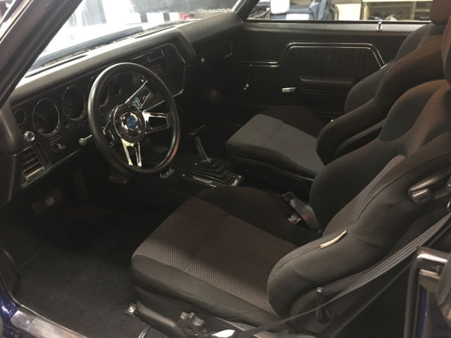1970 Blue Chevrolet Chevelle Coupe