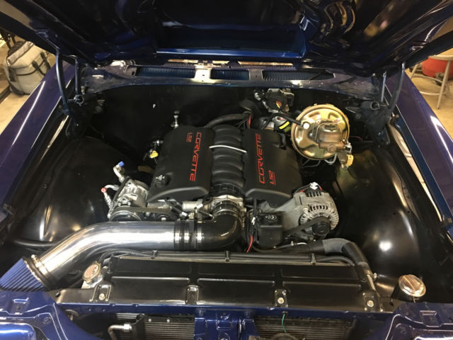1970 Blue Chevrolet Chevelle Coupe