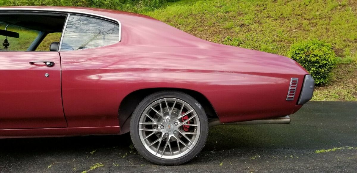 1970 Red Chevrolet Chevelle Coupe