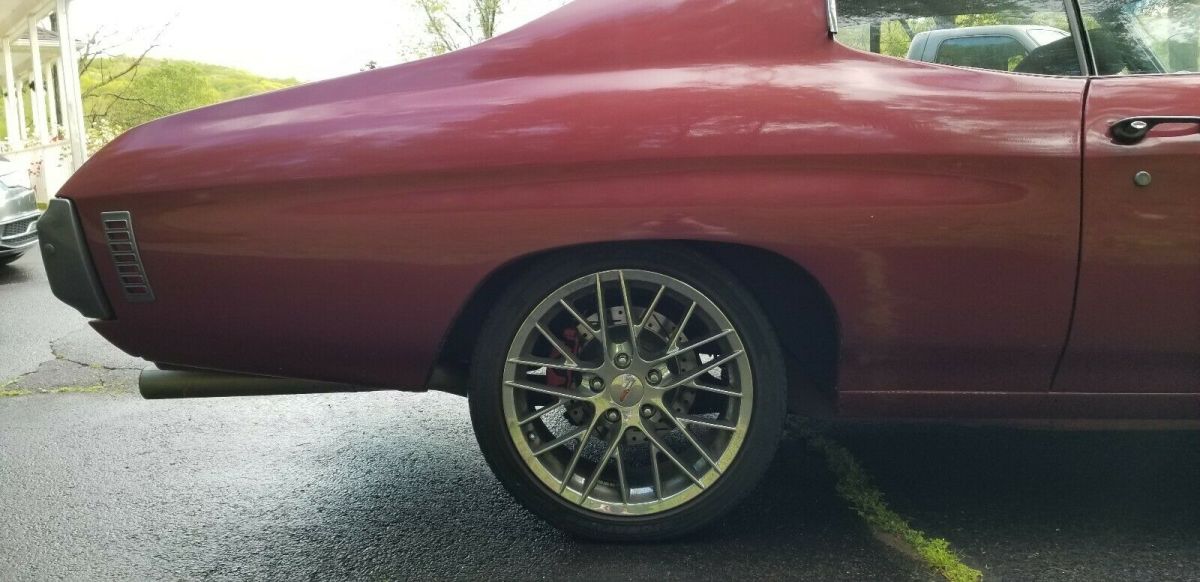 1970 Red Chevrolet Chevelle Coupe