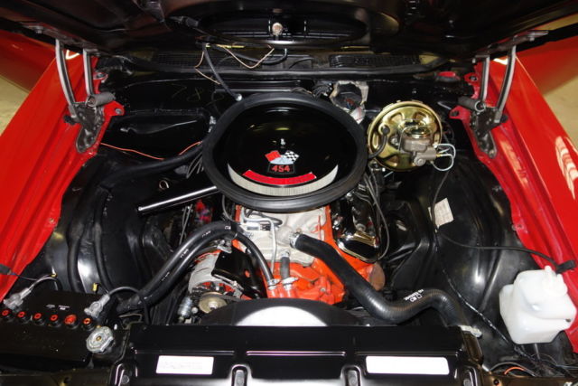 1970 Red Chevrolet Chevelle Convertible