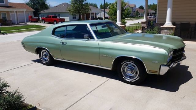 1970 Green Mist Chevrolet Chevelle Coupe