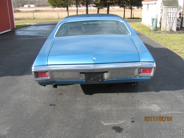 1970 Blue Chevrolet Chevelle Coupe