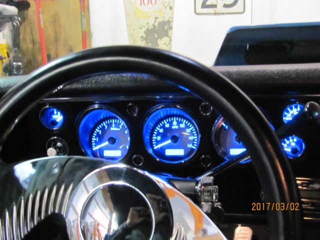 1970 Blue Chevrolet Chevelle Coupe