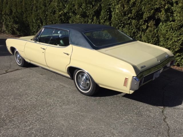 1970 Yellow Chevrolet Chevelle Sedan