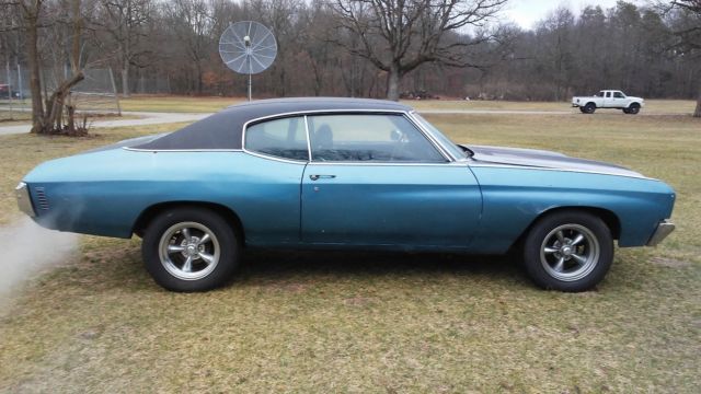 1970 Blue Chevrolet Chevelle Coupe