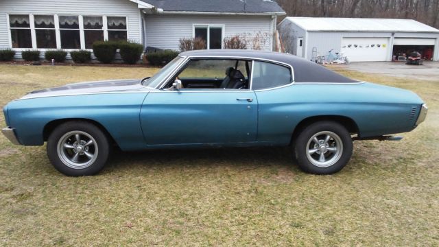 1970 Blue Chevrolet Chevelle Coupe