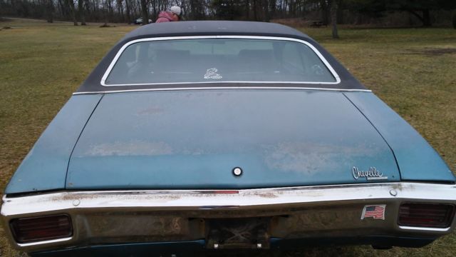 1970 Blue Chevrolet Chevelle Coupe