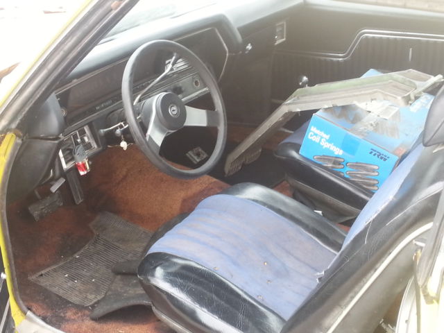 1970 Yellow Chevrolet Chevelle Coupe