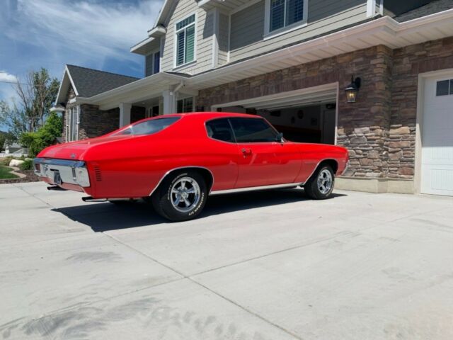 1970 Red Chevrolet Chevelle Coupe