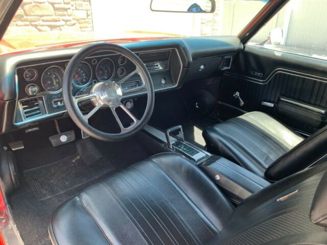 1970 Red Chevrolet Chevelle Coupe