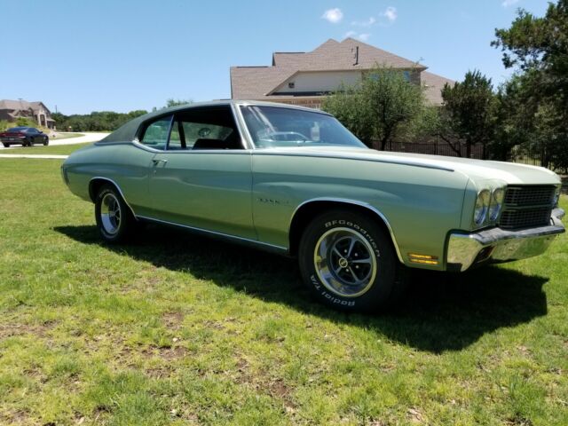 1970 Green Chevrolet Chevelle Coupe