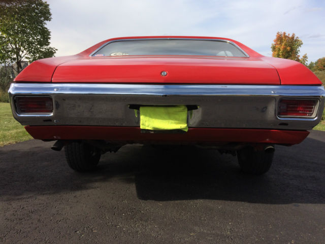 1970 Red Chevrolet Chevelle Coupe