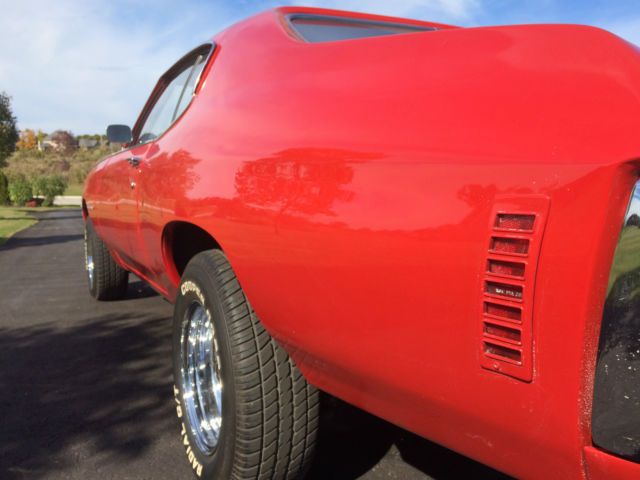 1970 Red Chevrolet Chevelle Coupe