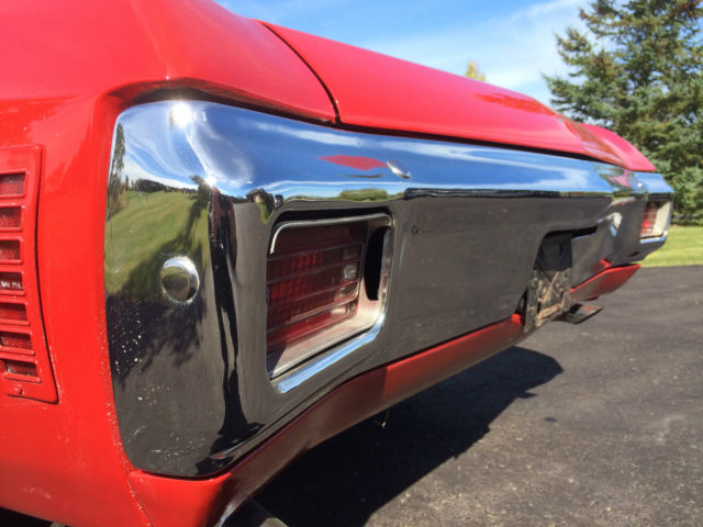1970 Red Chevrolet Chevelle Coupe