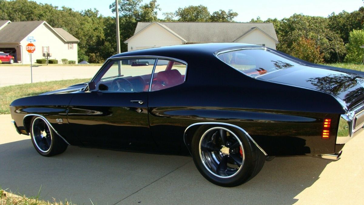 1970 Black Chevrolet Chevelle Coupe