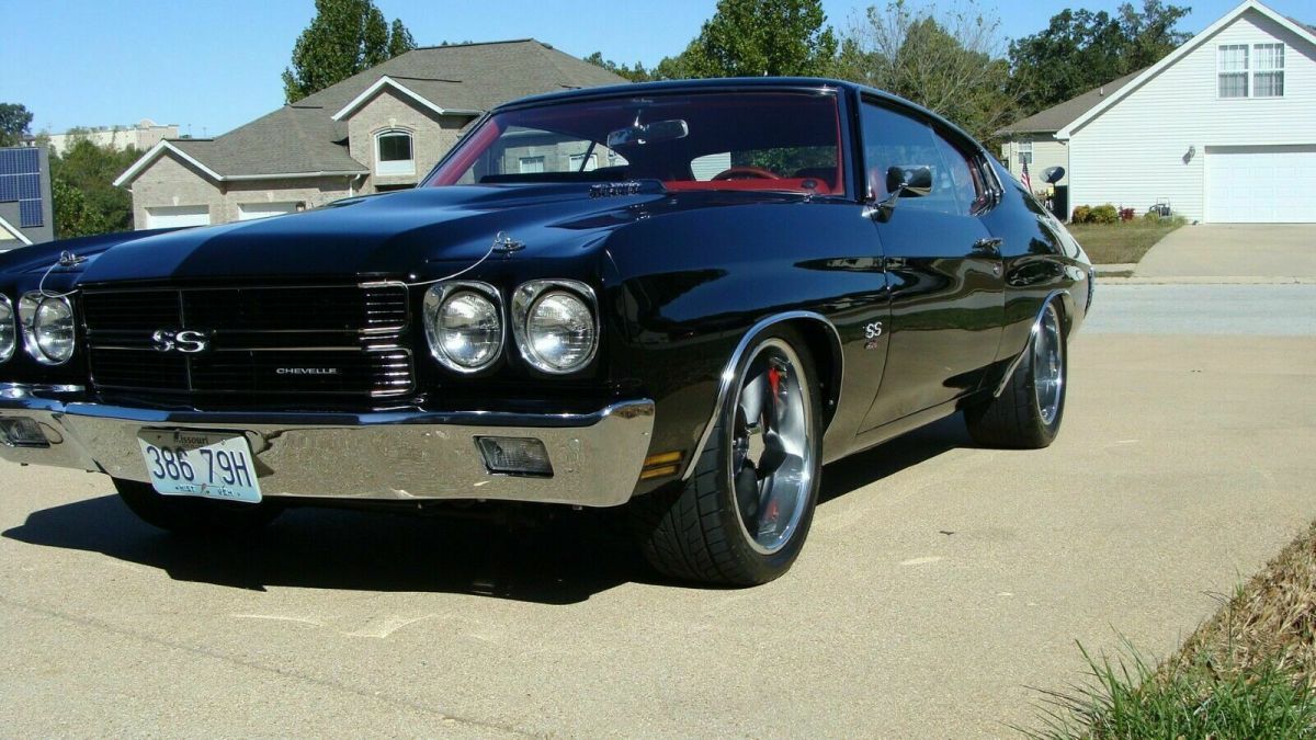 1970 Black Chevrolet Chevelle Coupe
