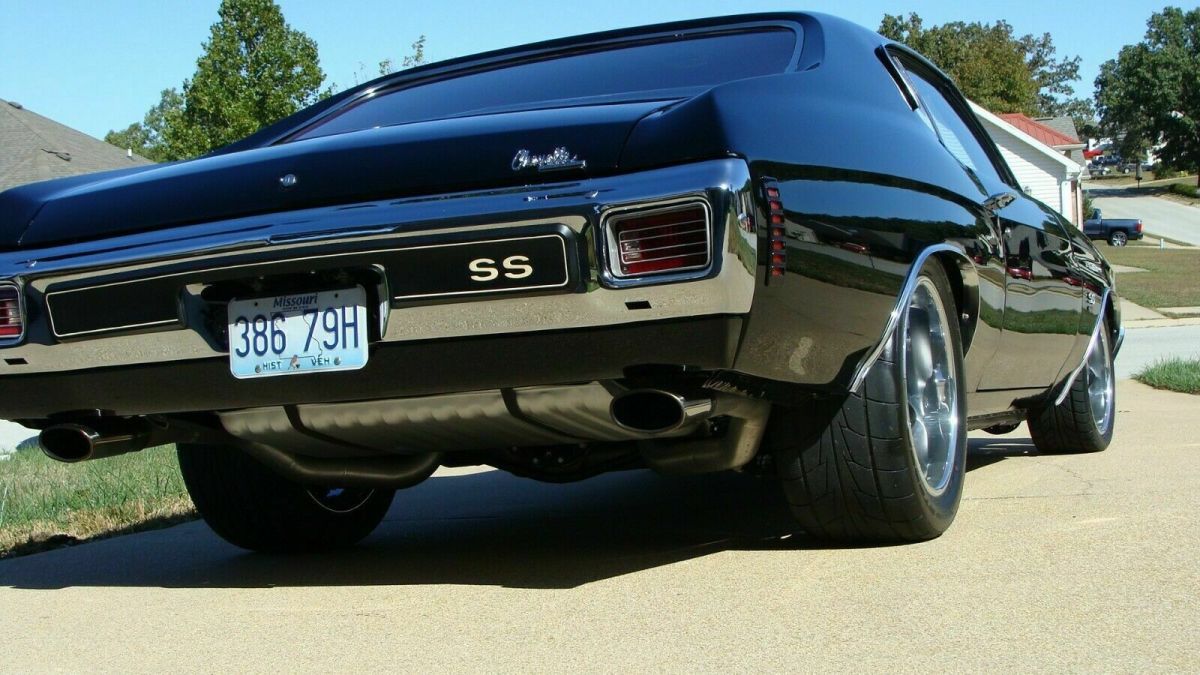 1970 Black Chevrolet Chevelle Coupe
