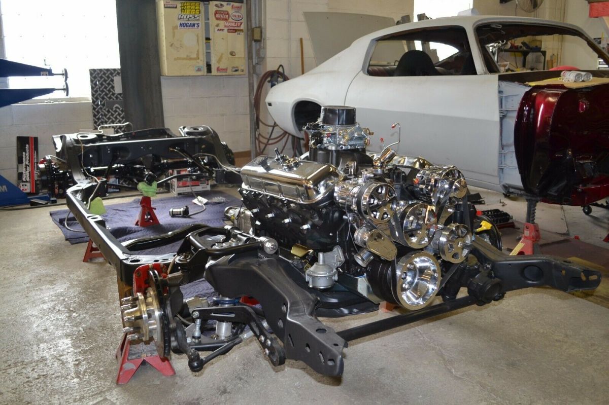 1970 Black Chevrolet Chevelle Coupe