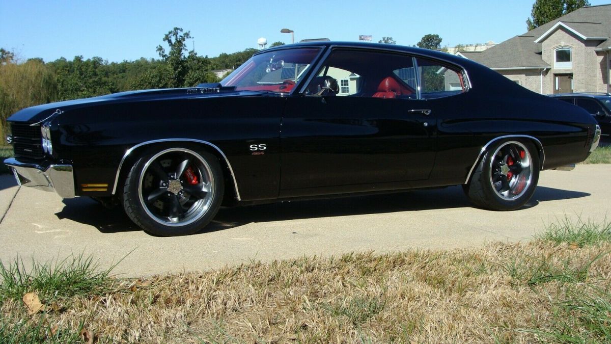 1970 Black Chevrolet Chevelle Coupe