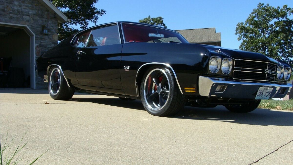 1970 Black Chevrolet Chevelle Coupe