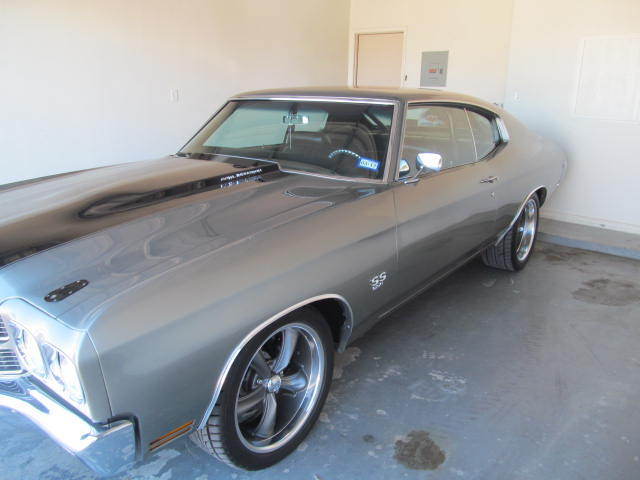1970 Gray Chevrolet Chevelle Coupe