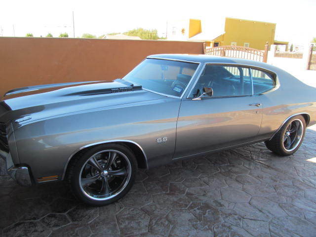 1970 Gray Chevrolet Chevelle Coupe