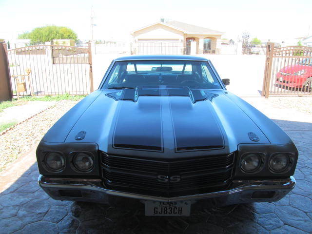 1970 Gray Chevrolet Chevelle Coupe