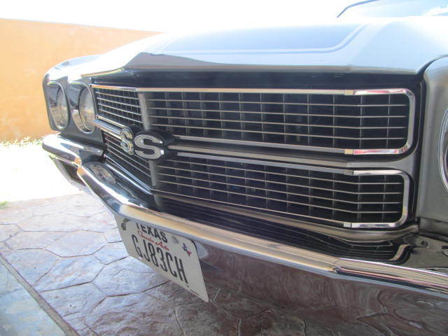 1970 Gray Chevrolet Chevelle Coupe