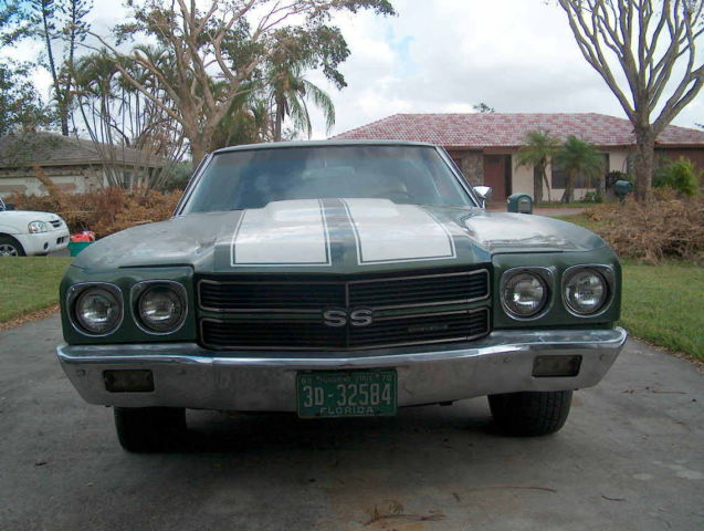 1970 Green Chevrolet Chevelle Coupe