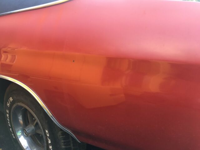 1970 Red Chevrolet Chevelle Coupe