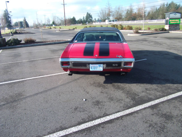 1970 Cranberry Red Chevrolet Chevelle Coupe