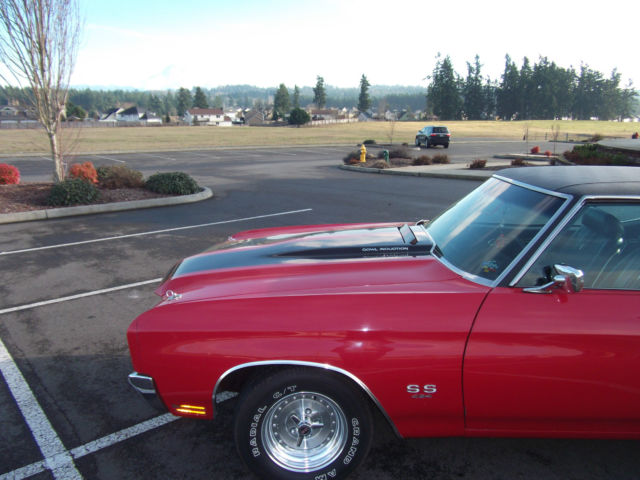 1970 Cranberry Red Chevrolet Chevelle Coupe