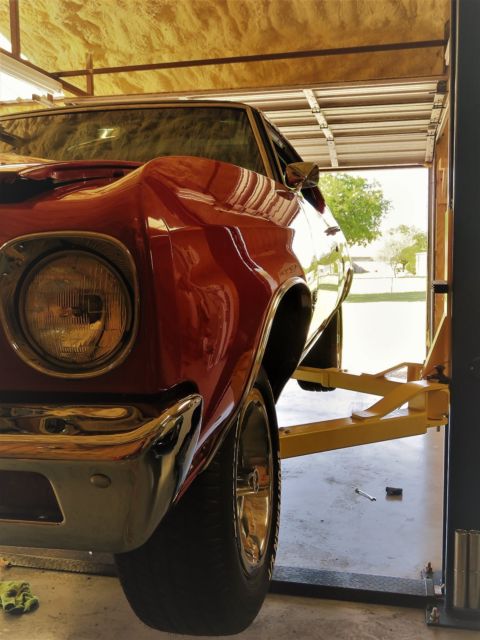1970 Red Chevrolet Chevelle Coupe