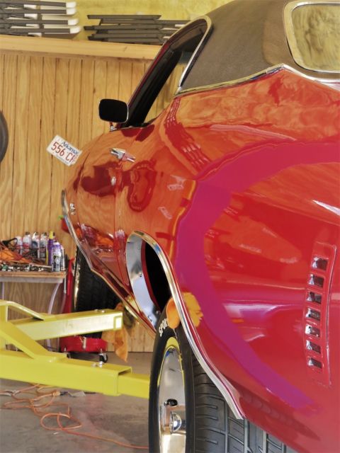 1970 Red Chevrolet Chevelle Coupe