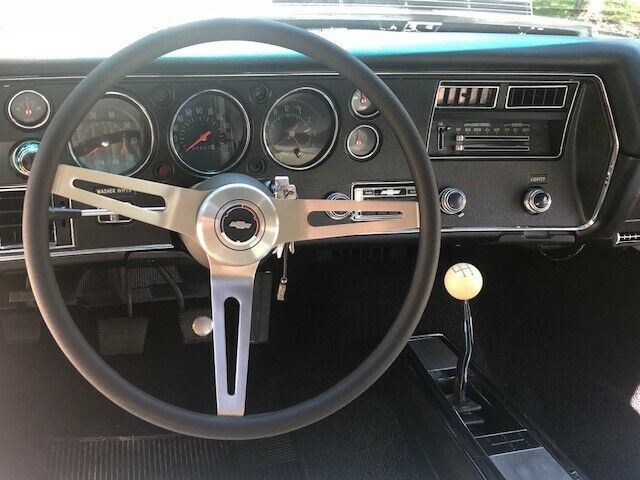 1970 Black Chevrolet Chevelle Coupe