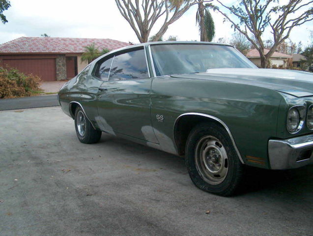 1970 Green Chevrolet Chevelle Coupe