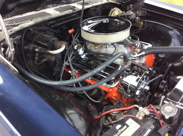 1970 Blue Chevrolet Chevelle Coupe