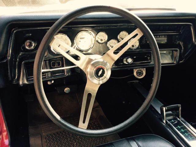 1970 Red Chevrolet Chevelle Coupe