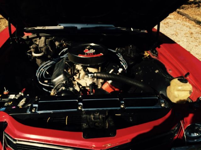 1970 Red Chevrolet Chevelle Coupe