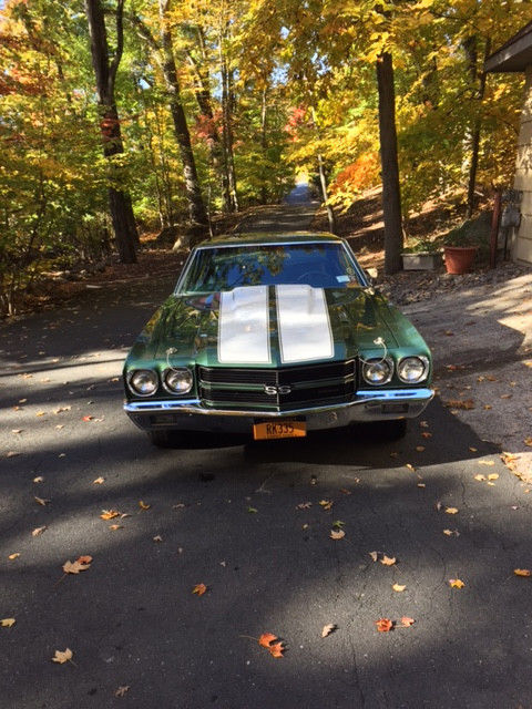1970 Green Chevrolet Chevelle Coupe
