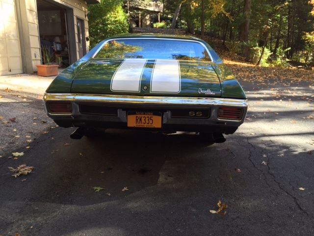 1970 Green Chevrolet Chevelle Coupe