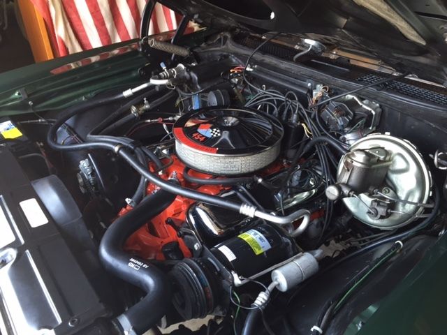 1970 Green Chevrolet Chevelle Coupe