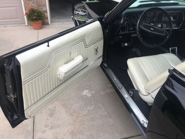 1970 Black Chevrolet Chevelle