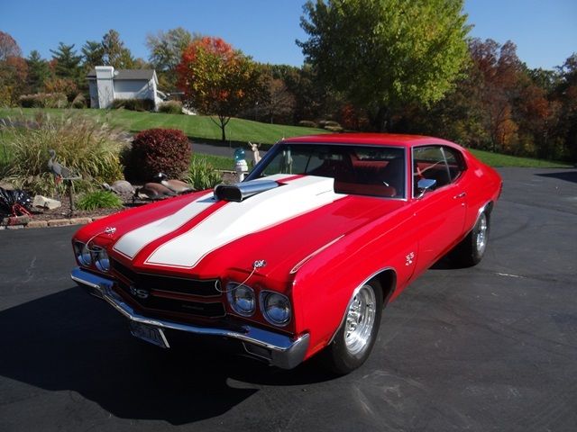1970 Red Chevrolet Chevelle TUDOR