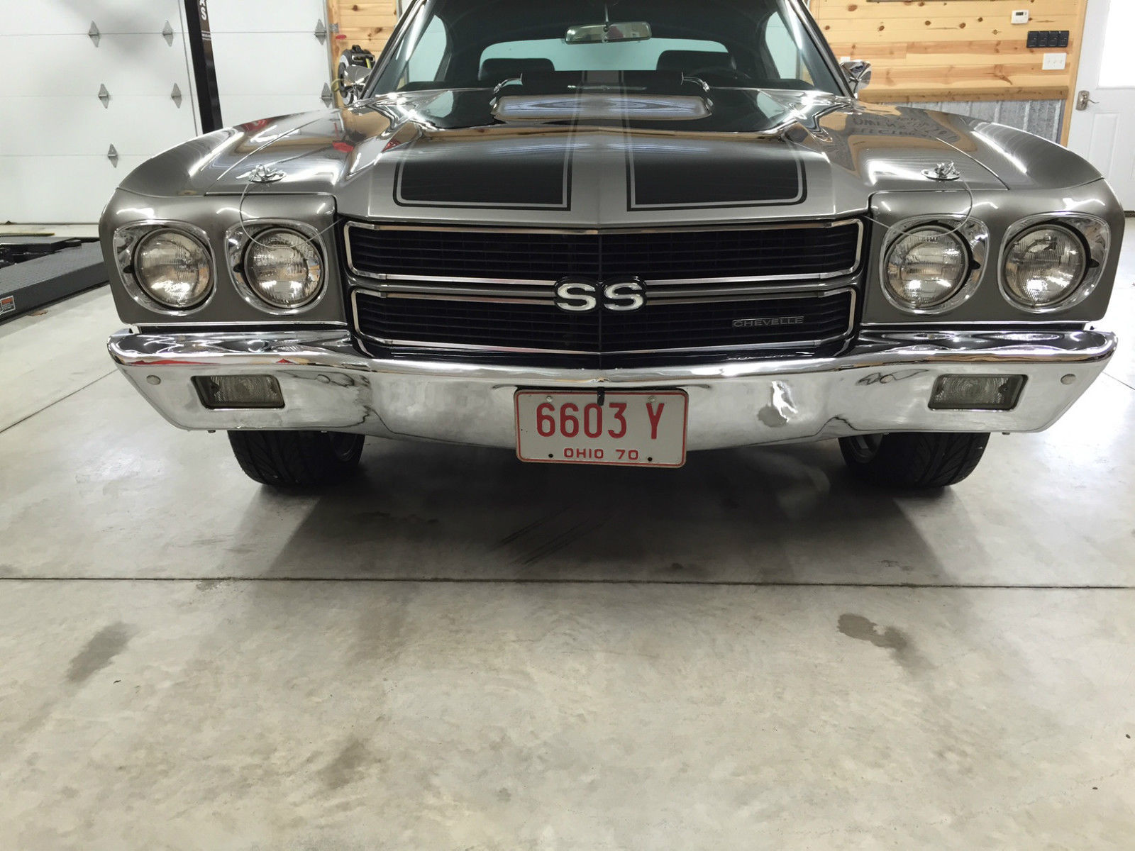 1970 Shadow Gray Chevrolet Chevelle Coupe
