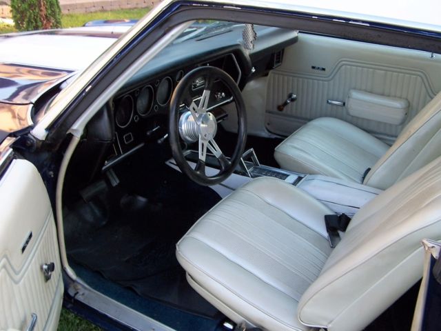 1970 Blue Chevrolet Chevelle Coupe