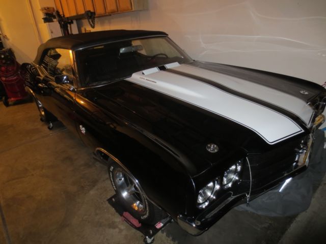 1971 RED Chevrolet Chevelle Convertible